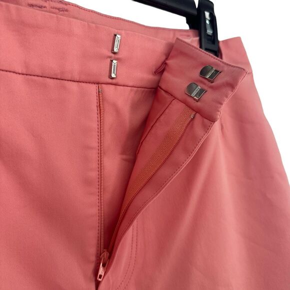 SIR the label Giacomo Front Split Skirt Pink Size XL 4 X-Large Pockets Long - Picture 6 of 8